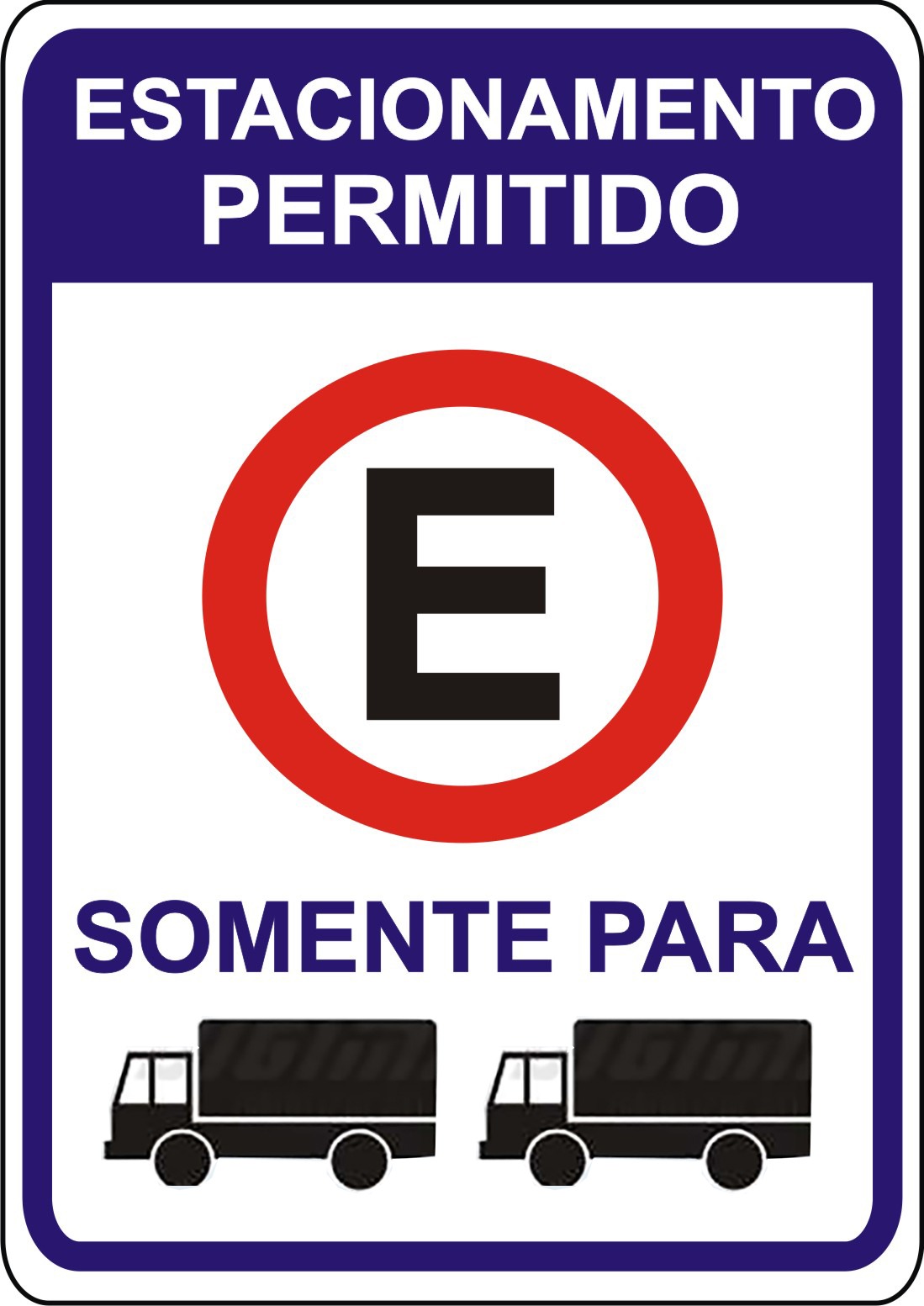 Placa de Regulamenta��o